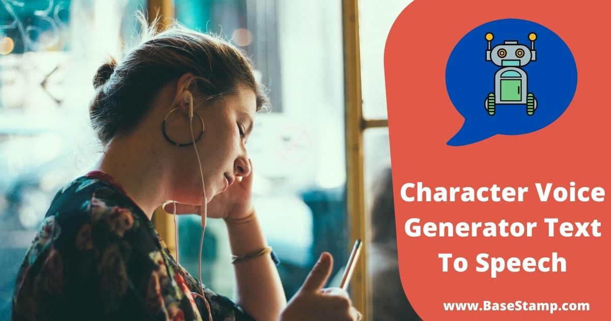 Character Voice Generator Text To Speech